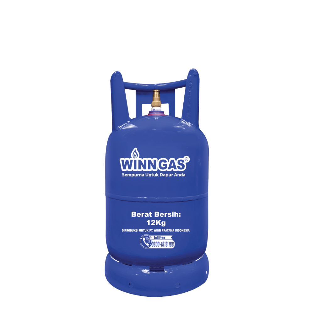 Winn Gas LPG 12 Kg [ Hanya isi / Refill ]