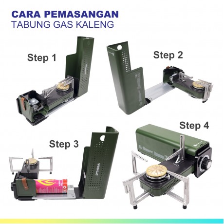 Winn Gas Portable Stove W1F